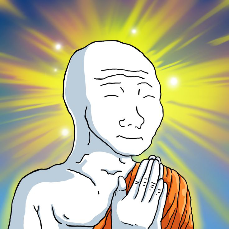 Meditation figure